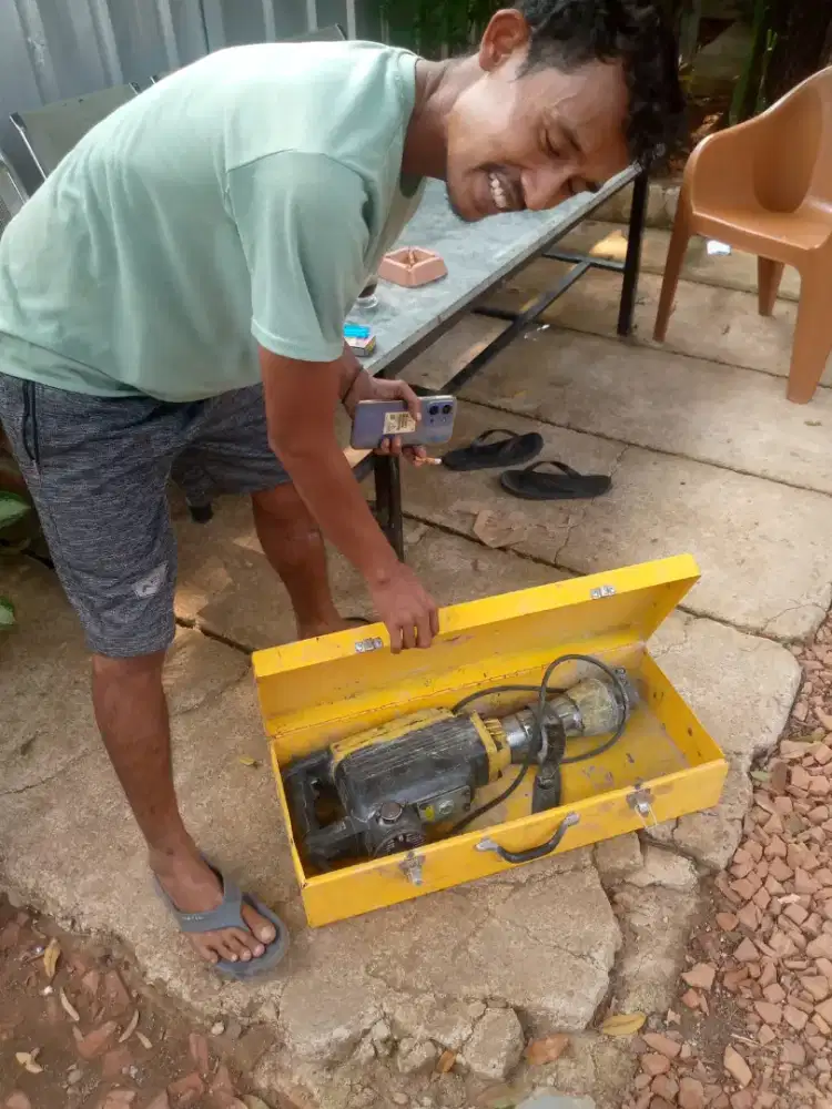 JackHammer genset 5000watt stemper kodok