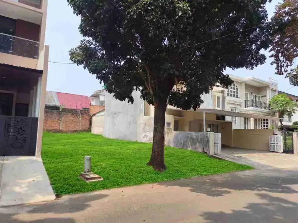 Kavling lingkungan Asri Row Jalan 12m lokasi Tengah kota bsd city