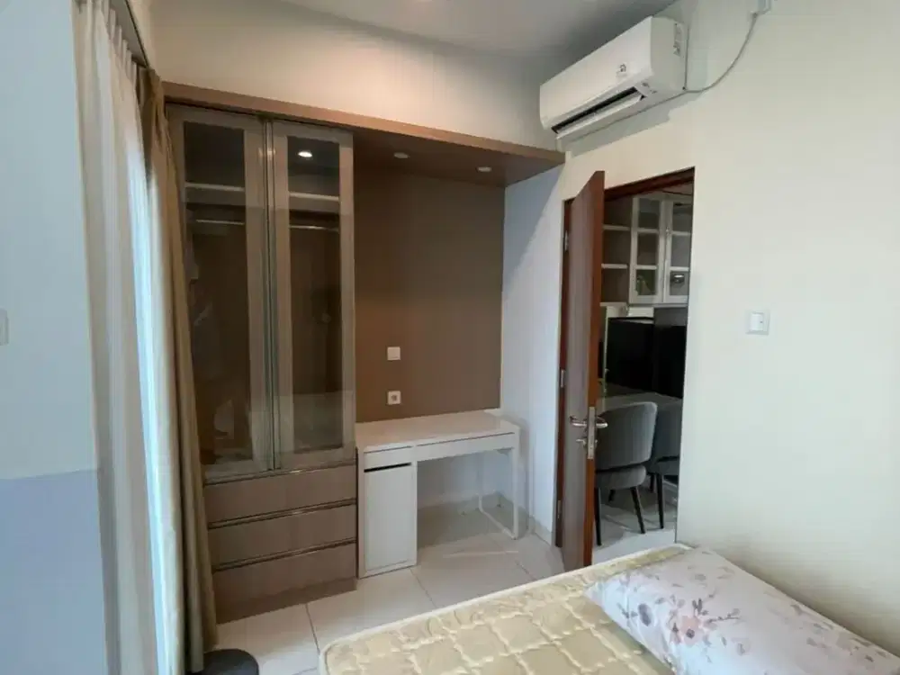 Apartemen Roseville Jual Harga Murah Type 1BR 42sqm Fully Furnish - Unit Istimewah Hadap Taman