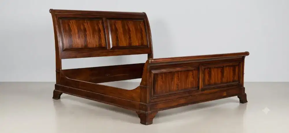 Ethan Allen Divan Set Kayu Solid USA Asli Uk.200 Like New Ex Lelang