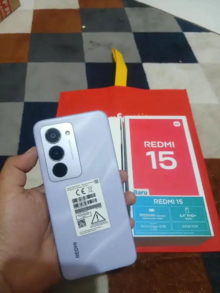 REDMI 15 8/128 FULLSET MULUS