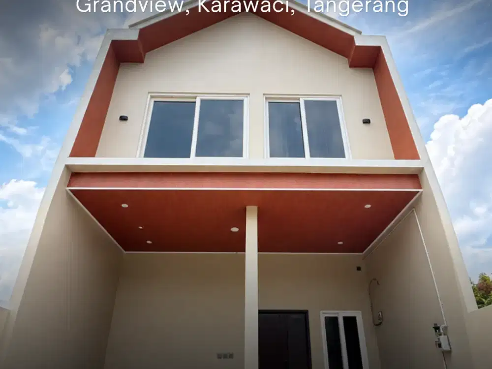DIJUAL — GRANDVIEW KARAWACI Rumah nyaman dengan lokasi strategis, close to everything