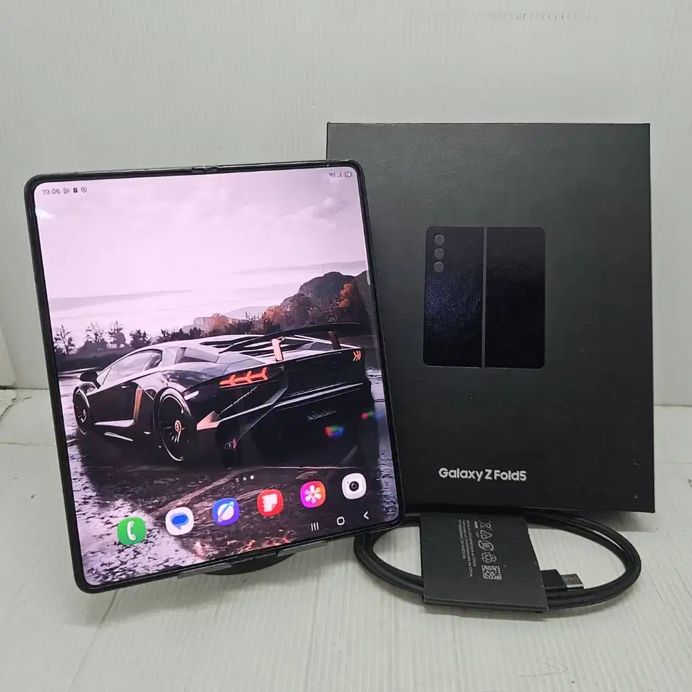 TERMURAH! SAMSUNG GALAXY Z FOLD 5 5G 12/512 BLACK EX SEIN NO MINUS KOM