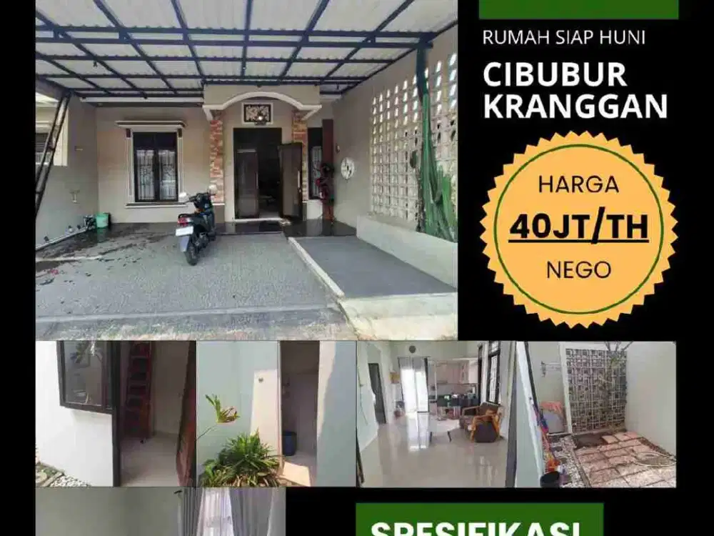 Rumah Sewa Siap Huni di Kranggan Jatisampurna