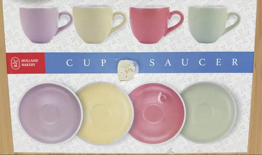 Cup & Saucer Holland Bakery