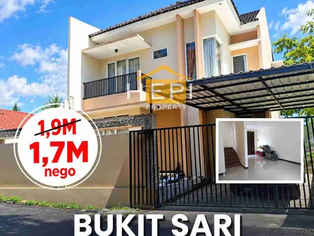 Dijual Rumah 2 Lantai Minimalis di Bukitsari Dekat Tol Dan Undip Tembalang