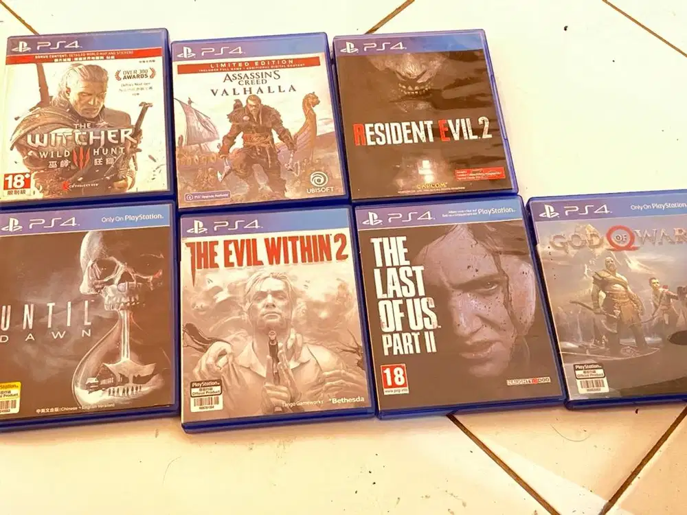 Jual kaset ps 4
