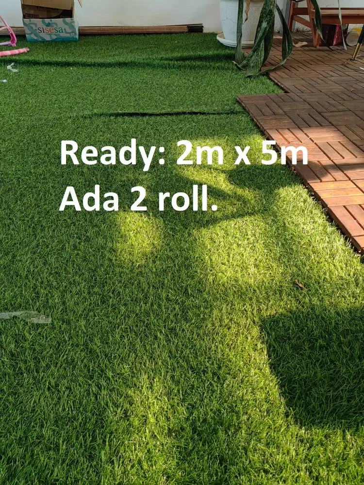 Karpet Rumput Sintetis Lantai Rumput Swiss Tebal 3cm Outdoor Indoor