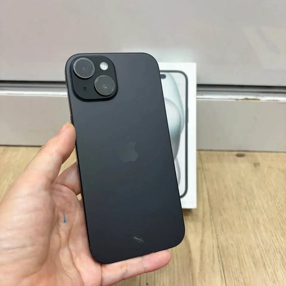 iPhone 15 256GB Fullset second iBox Black