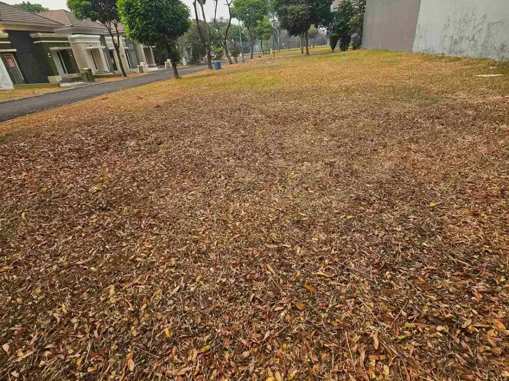OWNER BU !! Jual tanah kavling hoek 292m2 Suvarna Sutera