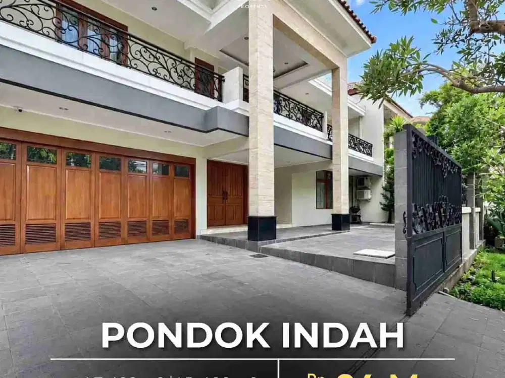 Pondok Indah Newly Renovated House Exclusive Area Jalan Lebar