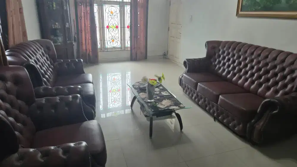 Sofa + Meja ruang tamu