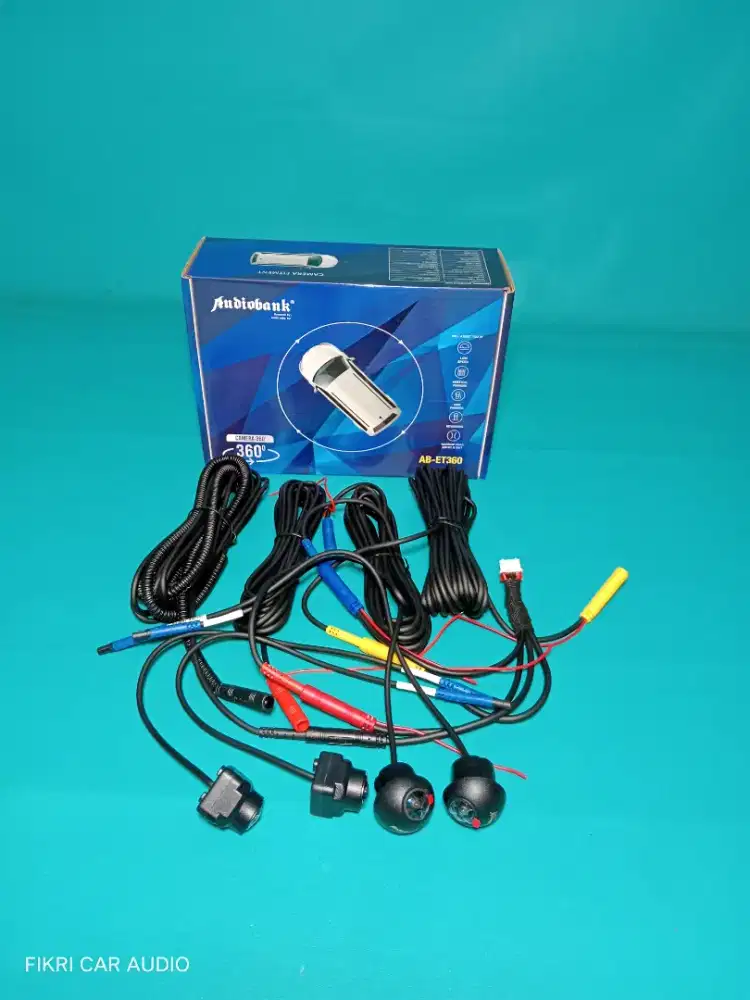 Ples Pasang Camera AUDIOBANK 360 AB-ET360 3D Camera Parkir Mobil 360