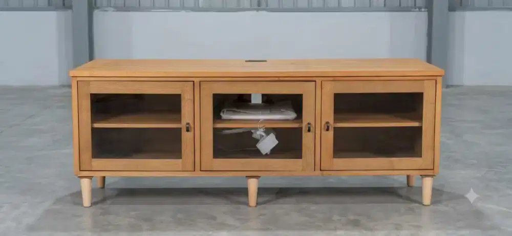 6 Unit Ethan Allen Tv Cabinet USA Asli Ex Lelang