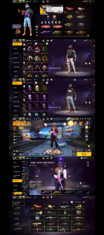Toko Game Ff,Jual Akun Free Fire Cek Harga Stok Sekarang