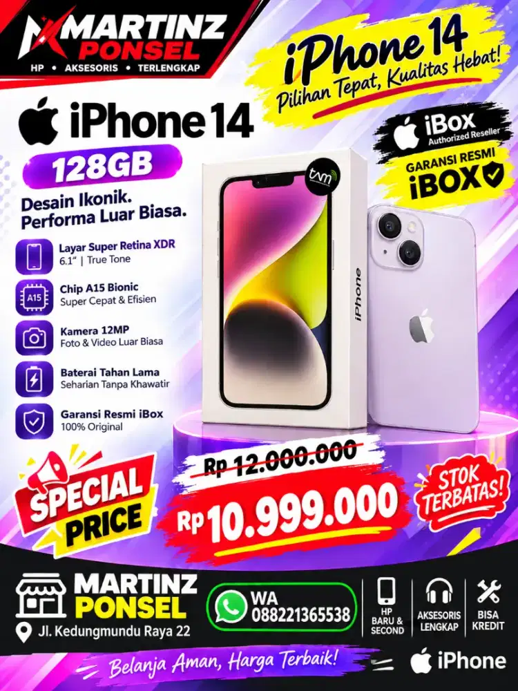 Iphone 14 128gb New