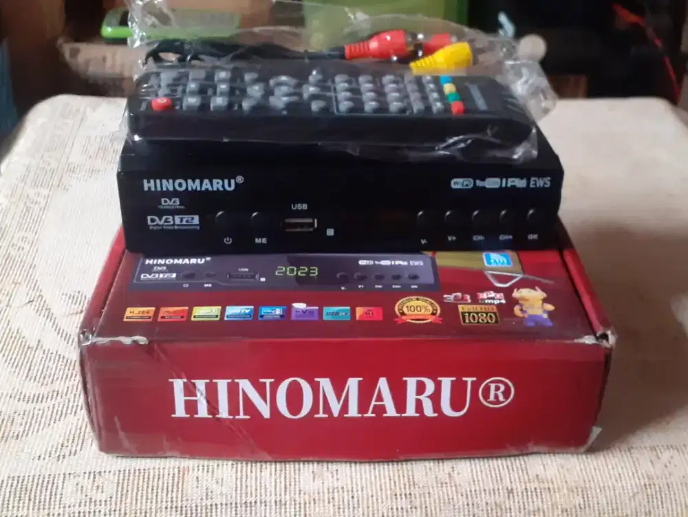 Set Top Box (STB) HINOMARU -  DV3-T2 - Bisa YOUTUBE