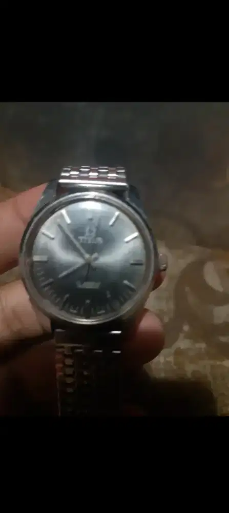 Dijual Jam Tangan Otomatis Vintage Klasik Titus Original.