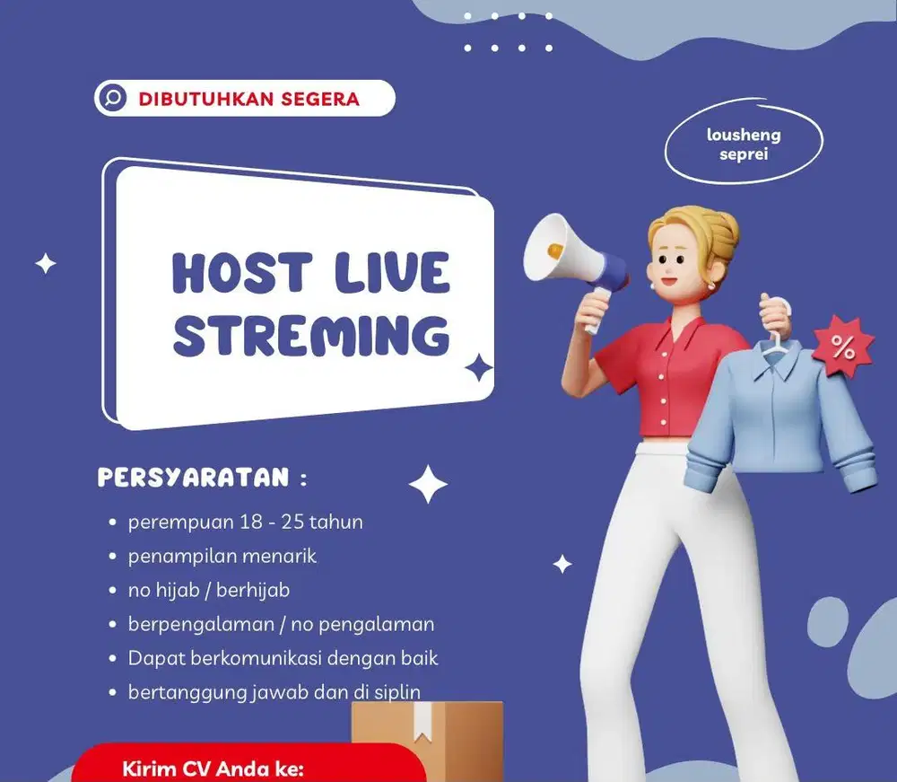 Host live streming