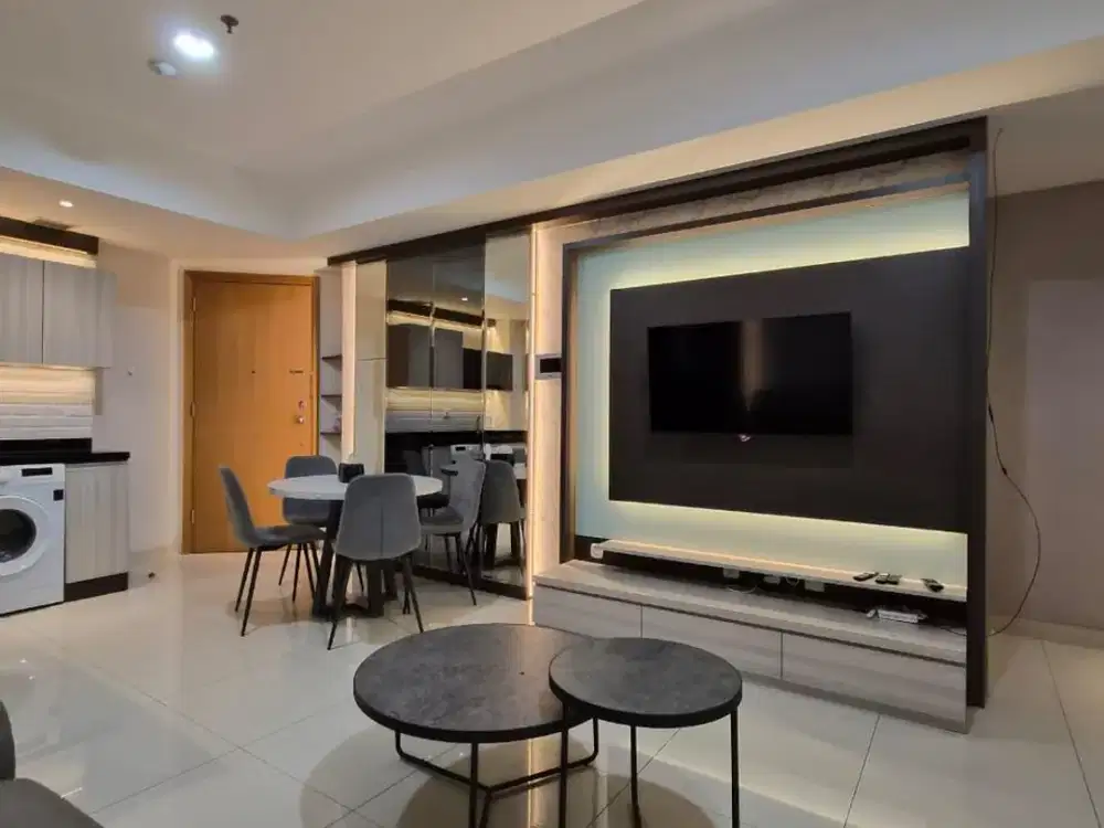Disewa Apartemen The Mansion Kemayoran 2BR Full Furnish uk 73m at Jakarta Utara