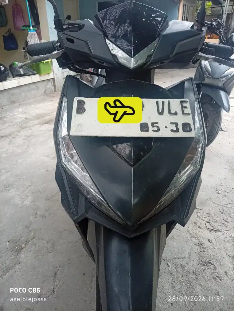 VARIO TECHNO 150 LED OLD HITAM DOFF  2015