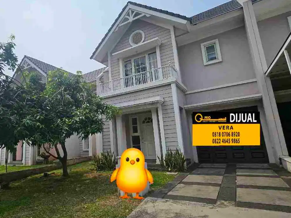 TERMURAH !! Jual rumah 2 lantai Suvarna Sutera 10 x 25