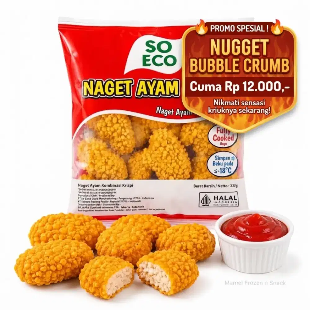 Eco naget bubble crispy