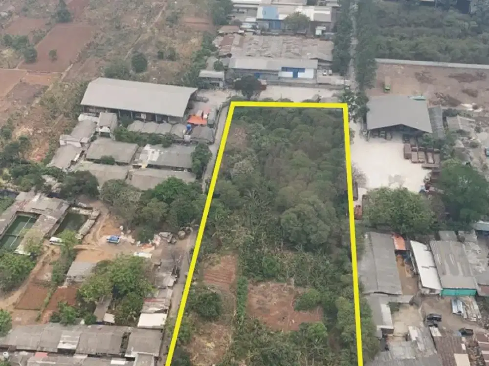 Dijual Lahan Industri 8.000 m² Jatiuwung Tangerang
