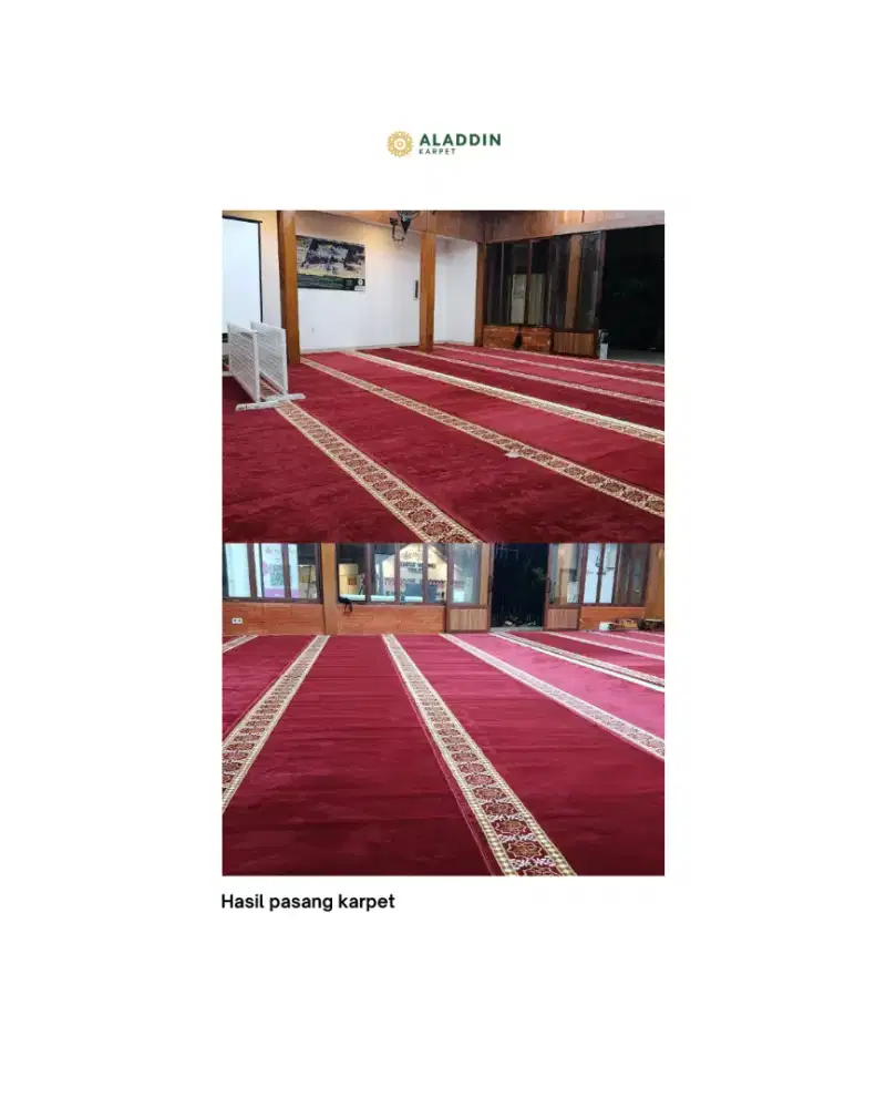 Toko karpet masjid Madiun terdekat Aladdin karpet Jiwan