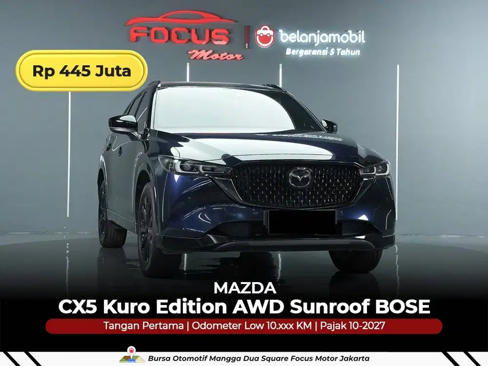 [ GARANSI 5THN AWD KM 10RB ] Mazda CX5 CX 5 CX-5 Kuro 2023/2024/2025