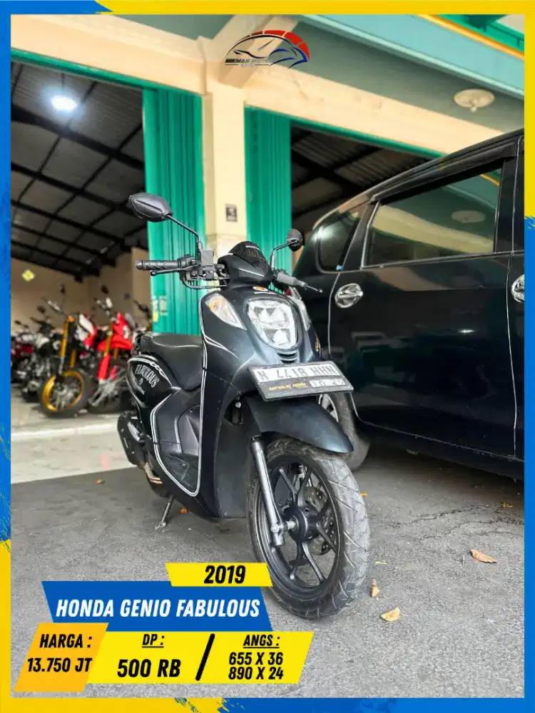 HONDA GENIO 2019 MURAH CIAMIK MASZEEHH HIKMAH MOTOR KEPUH MALANG