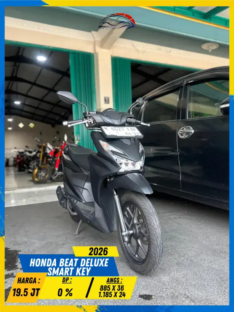 HONDA BEAT DELUXE KEYLESS 2026 ISTIMEWA LURR HIKMAH MOTOR KEPUH MALANG