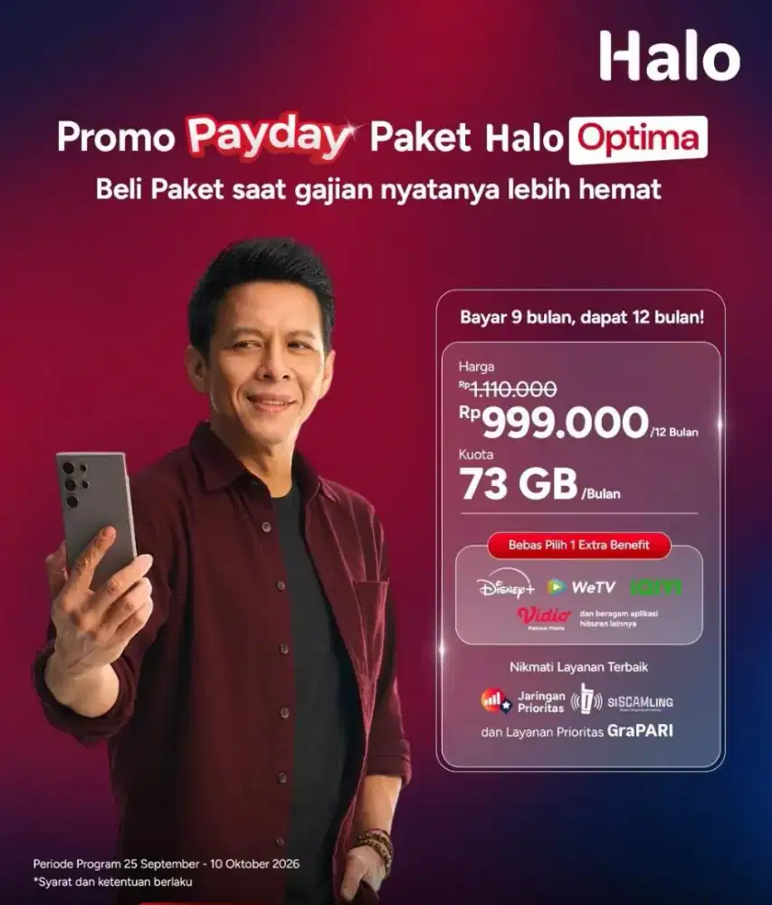 Telkomsel Halo Optima
