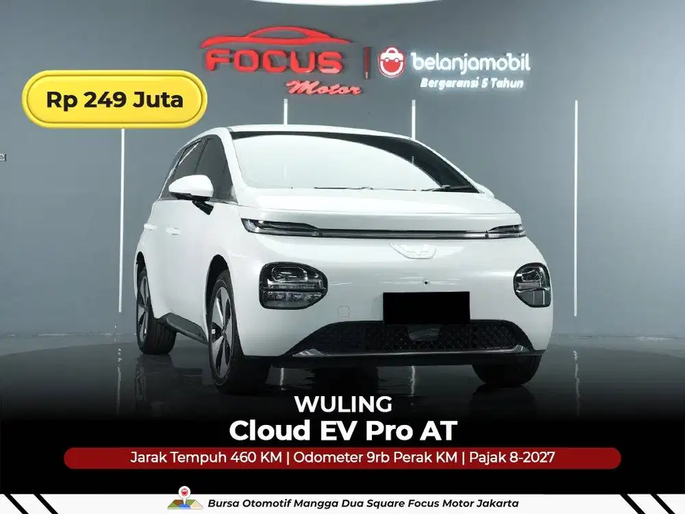 [ GARANSI 5THN KM 9RB ] Wuling Cloud EV Pro 2023/2024/2025