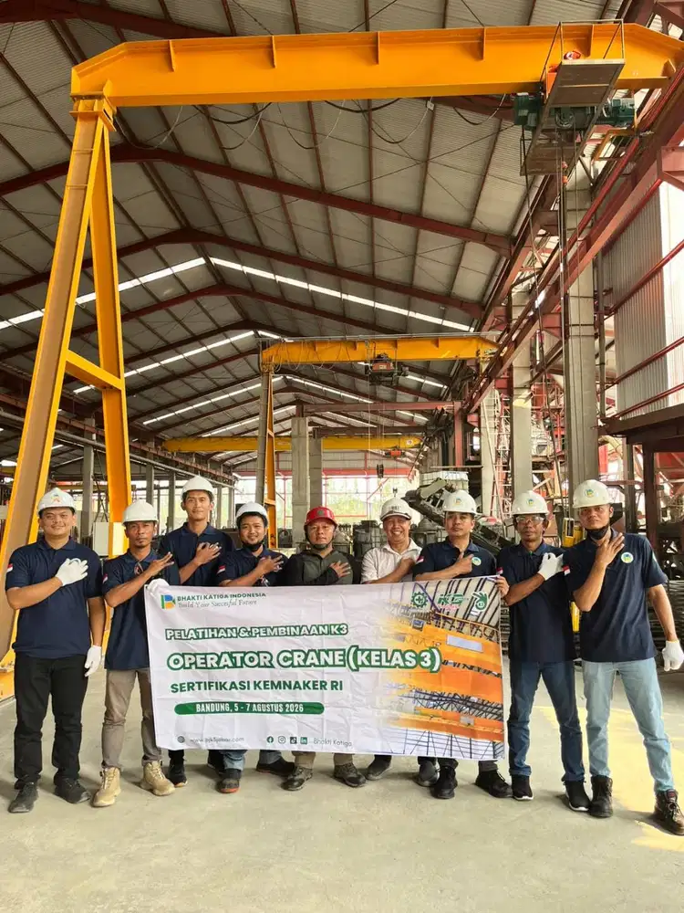 pelatihan k3 semua operator
