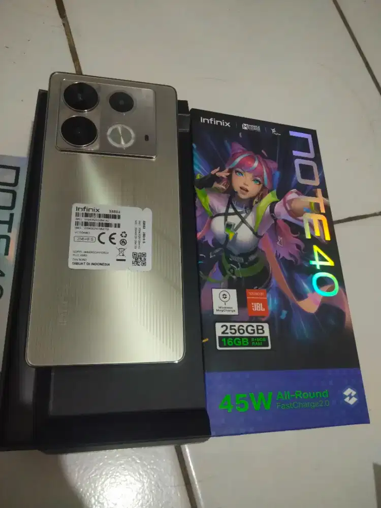 Infinix Note 40. Ram 8+5/256 GB