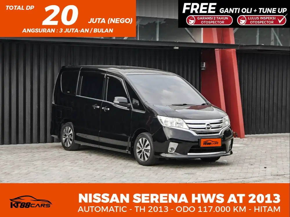 Record NISSAN SERENA HWS AT 2013