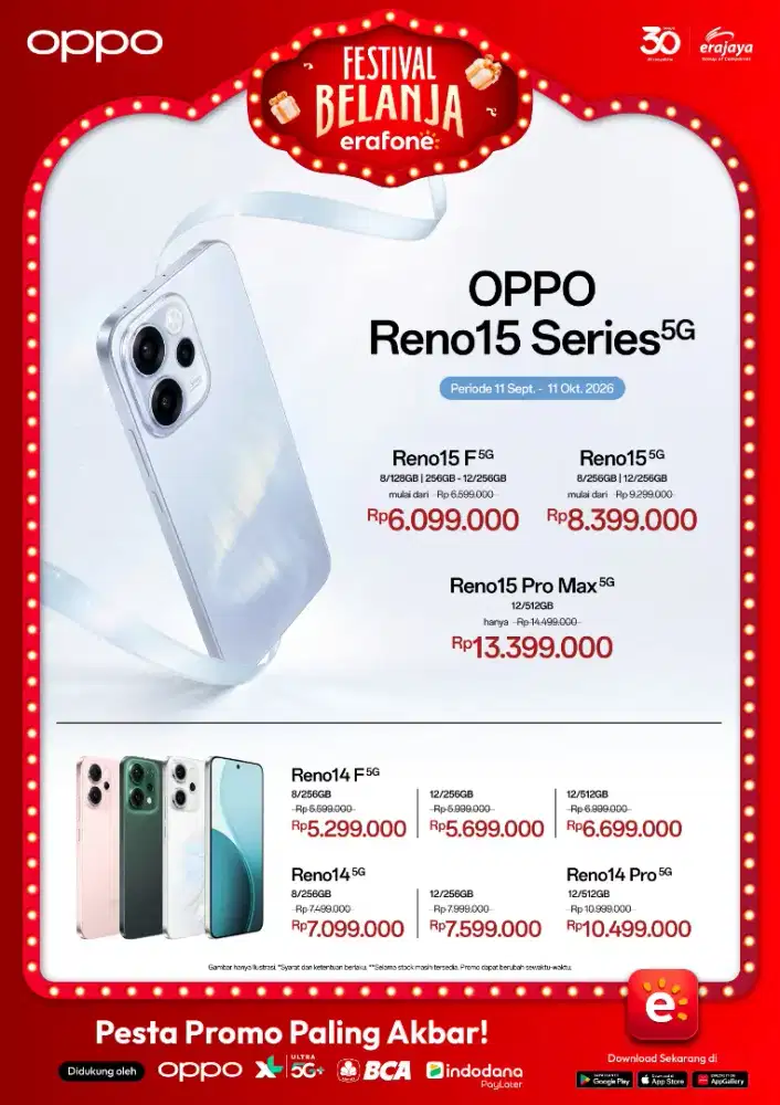 FESTIVAL BELANJA Erafone – OPPO RENO SERIES