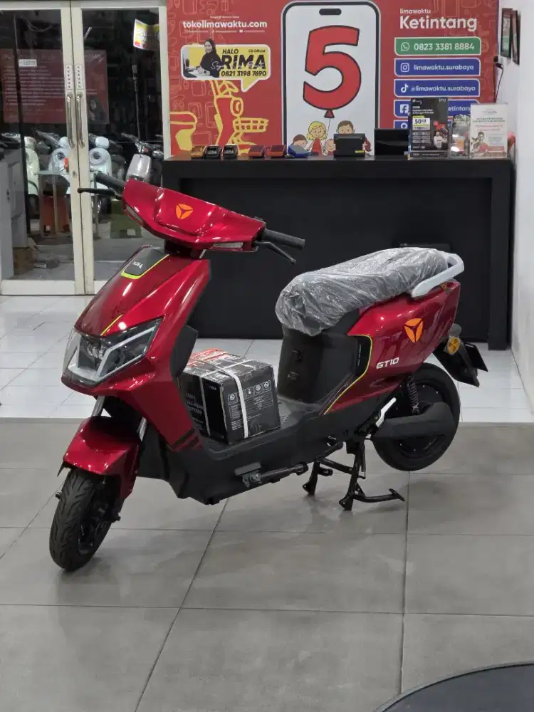 SEPEDA LISTRIK DESAIN MEWAH HARGA TERMURAH , BERGARANSI RESMI