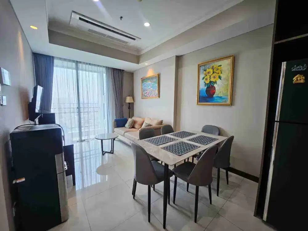 Apartemen 2 BR Casa Grande Phase 2 Full Furnished