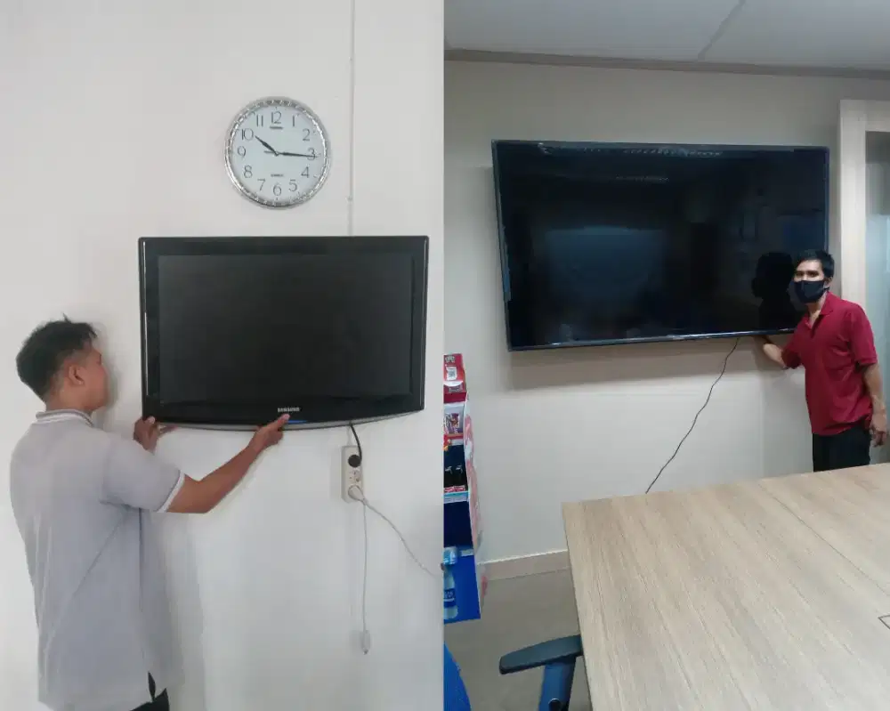 Braket +pasang atau pasang saja terima rapih bracket breket led tv