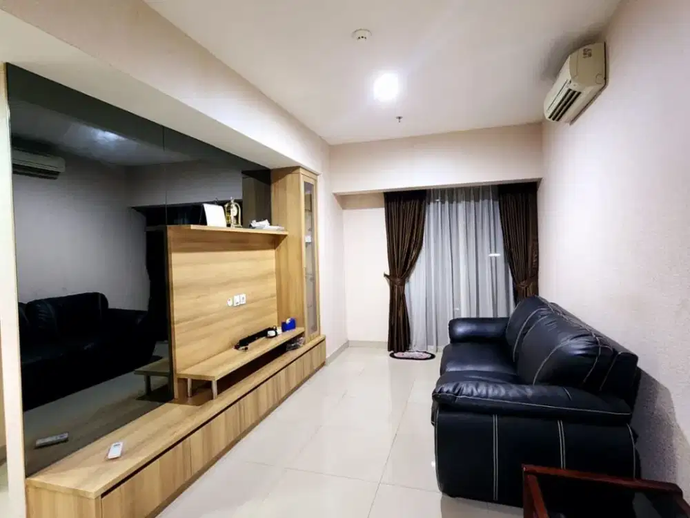 DISEWA APARTEMEN SHERWOOD KELAPA GADING TOWER REGENT LANTAI 8 FULL FURNISH