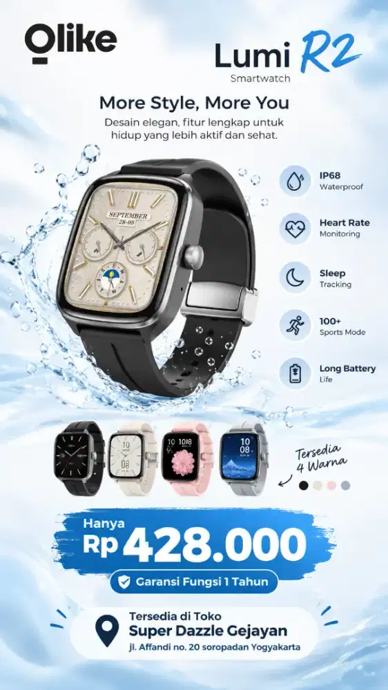 Smartwatch Olike Lumi R2