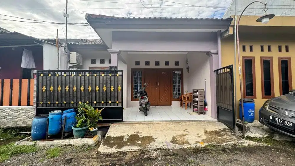 Rumah TERAWAT 2 KT Siap Huni Puspa Raya Bojonggede, SHM 450 Juta(Nego)