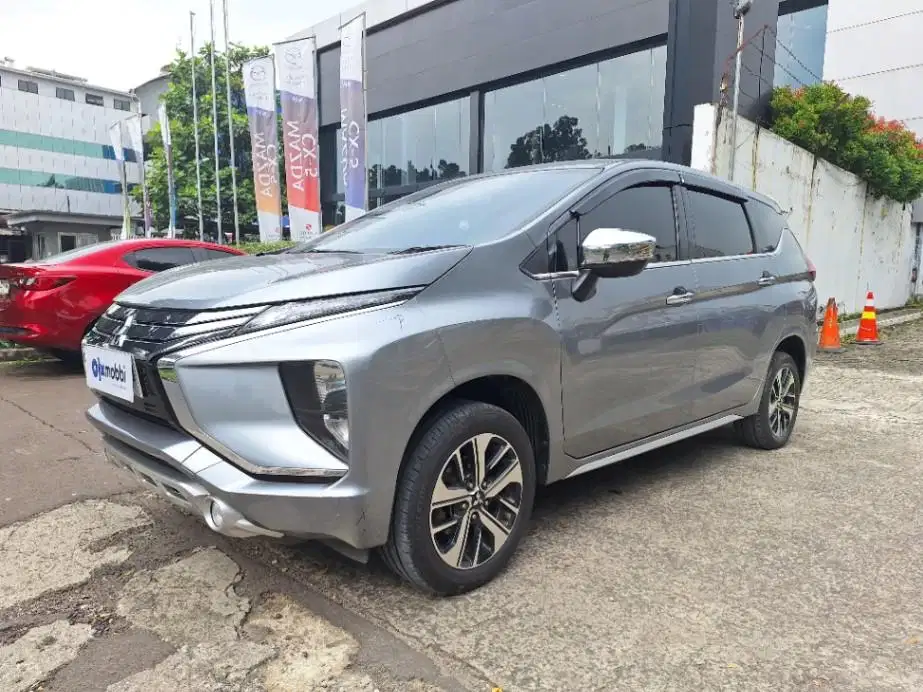 DP MURAH Mitsubishi Xpander 1.5 Ultimate Bensin-AT 2019 Abu-Abu CJFAB