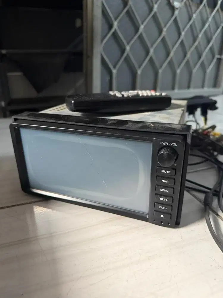 Headunit toyota mark x 2012 copotan asli