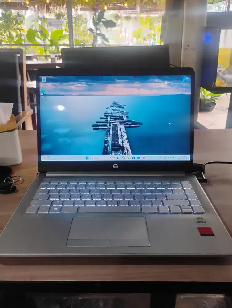 Dijual Laptop HP 14s-cfxxx Core i5 gen 10/Ram 8GB/512GBSSD/double VGA