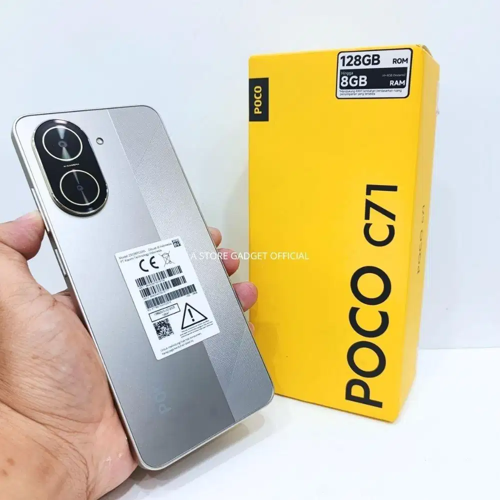 PROMO POCO C71 RAM 4+4/128