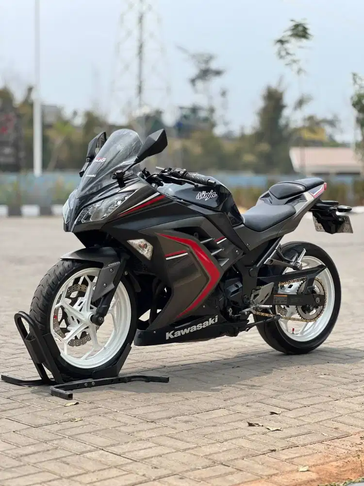 KAWASAKI NINJA 250 FI OLD ABS LTD 2016 GREY PAJAK PANJANG SUPER MULUS