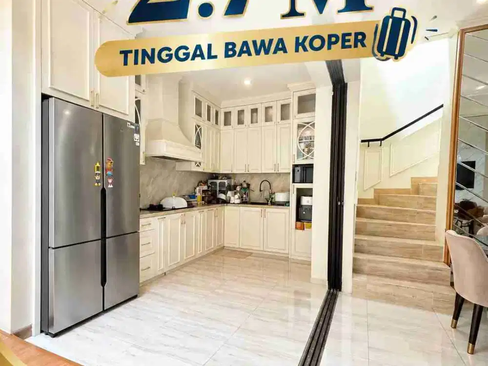 Rumah Furnished Flora Summarecon Bandung Dekat Tol Gedebage